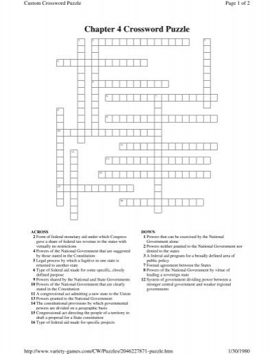 Drivers Ed Chapter 1 Crossword